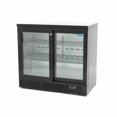 Frigo per Bevande - 2 Porte Scorrevoli - 4 Ripiani Regolabili
