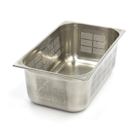 Contenitore Gastronorm - 1/1 GN - Profondità 20cm - Acciaio Inox - Forato