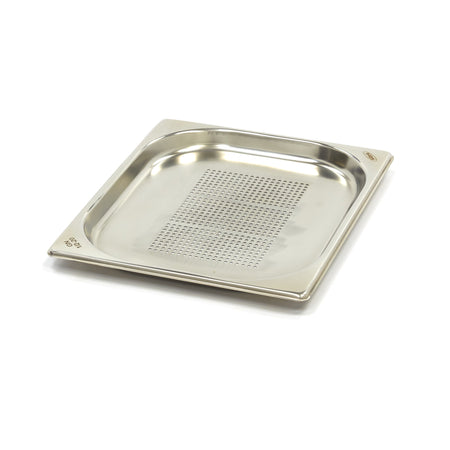Contenitore Gastronorm - 1/2 GN - Profondità 2cm - Acciaio Inox - Forato