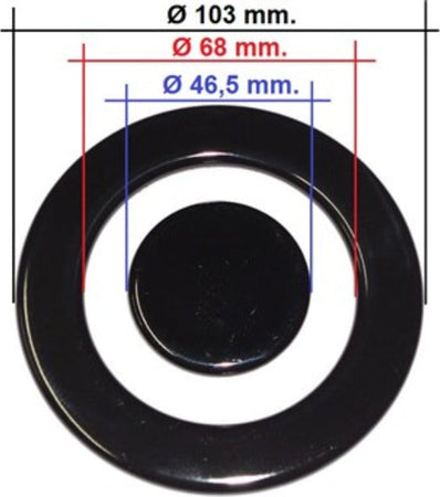 Spartifiamma cucina tripla corona piano cottura Franke admiral pac 5 Casa e cucina/Utensili da cucina/Bruciatori da cucina Rossi Ricambi - Venetico Marina, Commerciovirtuoso.it