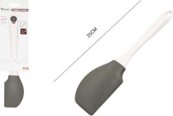 Spatola-In-Silicone-Manico-In-Plastica-Coltello-Burro-Utensile-Cucina-25cm-50640