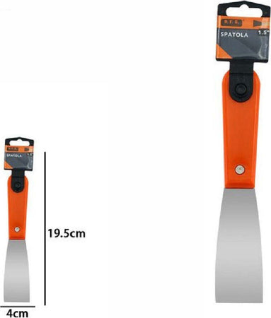 Spatola Stecca Per Stucco Stuccare Pittore Muratura In Acciaio Misura 1.5? 07982 Fai da te/Utensili elettrici e a mano/Utensili a mano/Utensili per muratura e piastrellatura/Cazzuole/Cazzuole di finitura Trade Shop italia - Napoli, Commerciovirtuoso.it