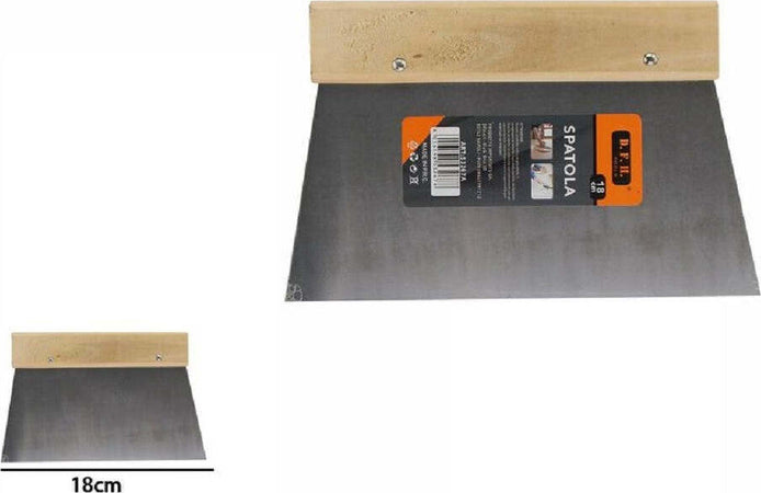 Spatola Trapezoidale Per Stucco In Acciaio Manico In Legno 18cm Pittore 53267a Casa, arredamento e bricolage > Bricolage e fai da te > Utensili Manuali Trade Shop italia - Napoli, Commerciovirtuoso.it