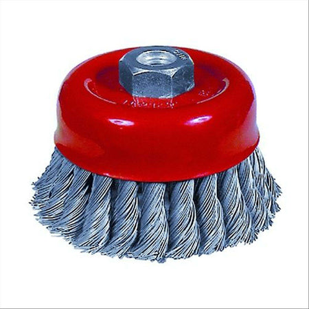 Spazzola a tazza f.m14 d 100 Fai da te/Utensili elettrici e a mano/Utensili a mano/Spazzole metalliche La Zappa - Altamura, Commerciovirtuoso.it