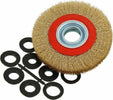 Spazzola Diametro 150 Mm Disco Fili In Acciaio Per Mola Smerigliatrice Da Banco Commercio Industria e Scienza/Prodotti abrasivi e per finitura/Spazzole abrasive/Spazzole circolari Trade Shop italia - Napoli, Commerciovirtuoso.it
