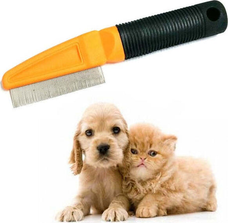 Spazzola-O-Pettine-Antipulci-Per-Animali-Cane-O-Gatto-Anti-pulce