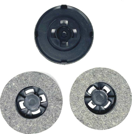 SPAZZOLE LUCIDATRICE DISCHI UNIVERSALE PAD FELTRO ATTACCO CON GANCI - MOLLETTE Fai da te/Utensili elettrici e a mano/Accessori per utensili elettrici/Accessori per lucidatrici/Cuscinetti per lucidatrici Rossi Ricambi - Venetico Marina, Commerciovirtuoso.it