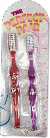 Spazzolini Coppia In Blister Addio Al Celibato Nubilato Matrimonio Sexy Party Salute e cura della persona/Erotismo e contraccezione/Sex toys/Gadget per addio al nubilato e al celibato Kondorama - Martinsicuro, Commerciovirtuoso.it