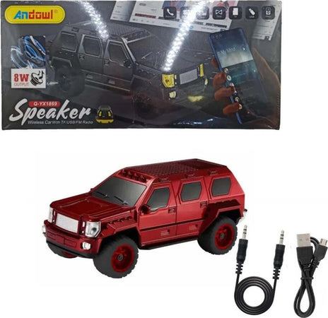 Speaker Bluetooth Auto 8w Q-yx1869 Altoparlante Wireless Ricaricabile Con Radio Elettronica/Audio e video portatile/Accessori/Casse portatili e Docking Station con altoparlanti/Casse portatili Bluetooth Trade Shop italia - Napoli, Commerciovirtuoso.it