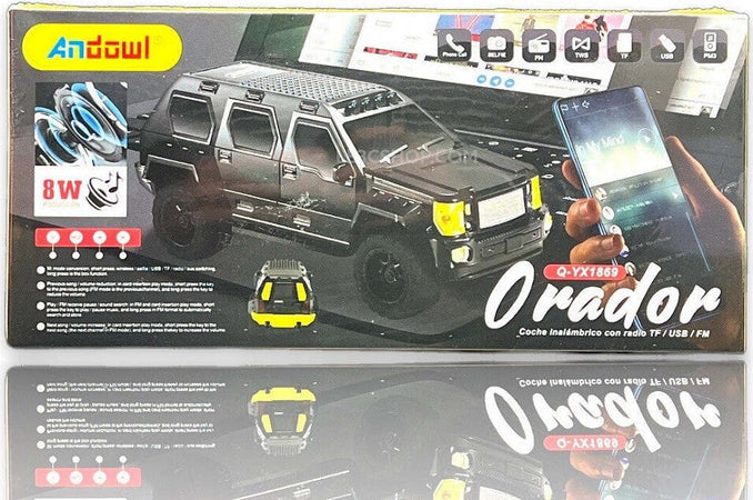 Speaker Bluetooth Auto 8w Q-yx1869 Altoparlante Wireless Ricaricabile Con Radio Elettronica/Audio e video portatile/Accessori/Casse portatili e Docking Station con altoparlanti/Casse portatili Bluetooth Trade Shop italia - Napoli, Commerciovirtuoso.it