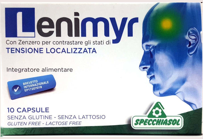 Specchiasol - Lenimyr Integratore Alimentare per Mal Di Testa 10 Capsule