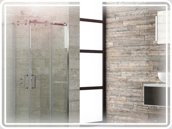 Specchio-5mm-Rettangolare-Smussato-Doppia-Cornice-Led-InterruttoreTouch