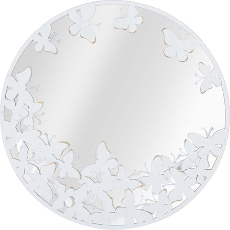 Specchio-Rotondo-White-Butterfly-Cm-62,5X2,3