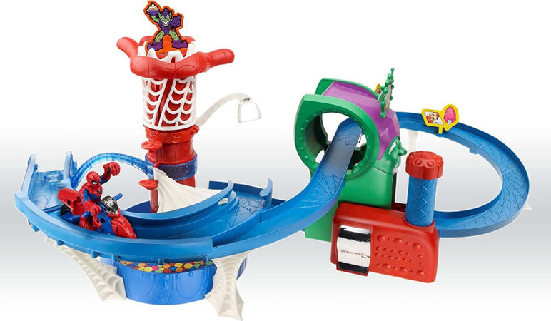 Spider-Man Funhouse Playset Web racing Il Funhouse Spider Man Web Racing di Playskool Giochi e giocattoli/Personaggi giocattolo/Edifici e scenari/Piste da corsa Scontolo.net - Potenza, Commerciovirtuoso.it