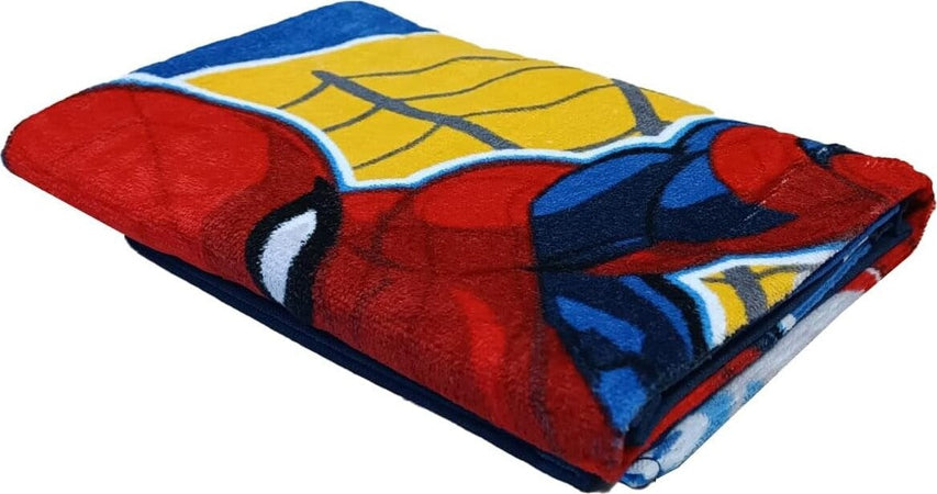 Spiderman-Set-2-Asciugamani-Bagno-Ufficiali-Marvel-Asciugmano-Viso-+-Asciugamano-Ospite
