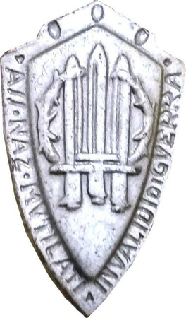 Spilla Associazione Nazionale Mutilati E Invalidi Di Guerra Distintivo in Metallo Chiusura Con Balia Sport e tempo libero/Accessori/Trofei medaglie e premi/Placche Il Distintivo - Pesaro, Commerciovirtuoso.it