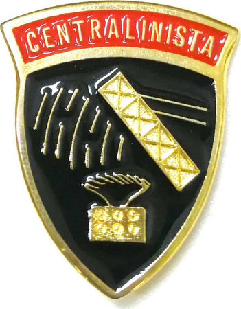 Spilla Centralinista In Metallo Con Clip Distintivo Sport e tempo libero/Accessori/Trofei medaglie e premi/Placche Il Distintivo - Pesaro, Commerciovirtuoso.it