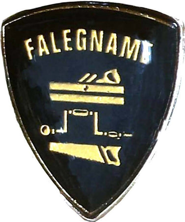 Spilla Falegname Distintivo in Metallo Chiusura Con Clip Sport e tempo libero/Accessori/Trofei medaglie e premi/Placche Il Distintivo - Pesaro, Commerciovirtuoso.it