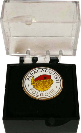 Spilla Paracadutisti Folgore Bulldog Distintivo in Metallo Chiusura Con Clip Sport e tempo libero/Accessori/Trofei medaglie e premi/Placche Il Distintivo - Pesaro, Commerciovirtuoso.it