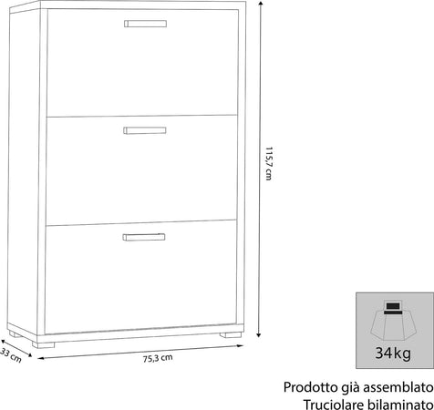 SPINE---scarpiera-3-ante-a-ribalta-Marrone-Milani-Home