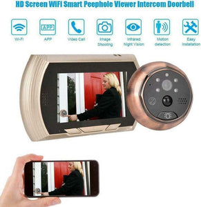 Spioncino Elettronico Wifi Digitale Schermo 4.3'' Campanello Elettronico Cw432 Fai da te/Ferramenta/Ferramenta e serrature per porte/Spioncino Trade Shop italia - Napoli, Commerciovirtuoso.it