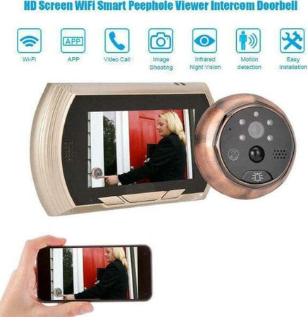 Spioncino-Elettronico-Wifi-Digitale-Schermo-4.3''-Campanello-Elettronico-Cw432