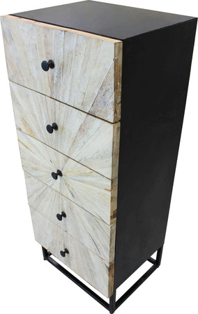 SPIRAL---cassettiera-5-cassetti-legno-e-ferro-Marrone-Milani-Home