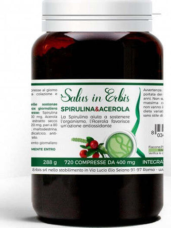 SPIRULINA-E-ACEROLA-integratore-alimentare-720-compresse-Salus-in-Erbis