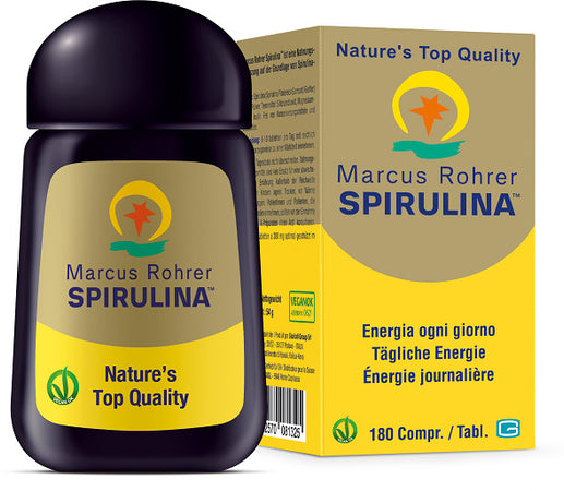 Spirulina marcus rohrer energia 180 compresse