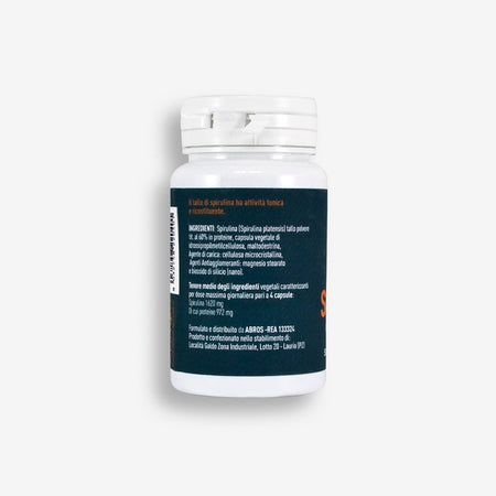 Spirulina Pura 50 Capsule – Tonico Naturale Ricostituente Ricco di Proteine e Omega 6