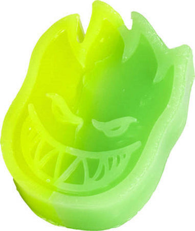 Spitfire Skate Wax Swirl Curb Bighead Cera Skateboard Gialla Verde + Adesivo Logo Sport e tempo libero/Sport/Mobilità urbana/Skateboard/Cera Snotshop - Roma, Commerciovirtuoso.it