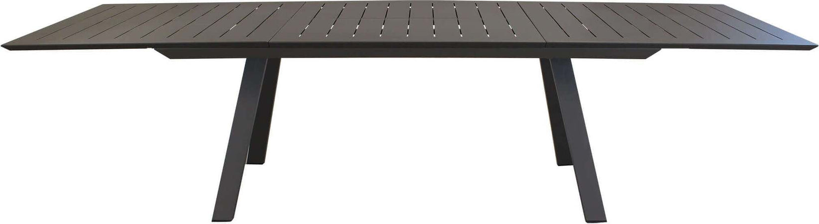 SPLENDOR---tavolo-da-giardino-allungabile-in-alluminio-200/300x110-Taupe-Milani-Home
