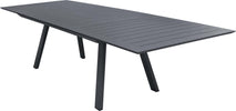 SPLENDOR---tavolo-da-giardino-allungabile-in-alluminio-200/300x111-Antracite-Milani-Home