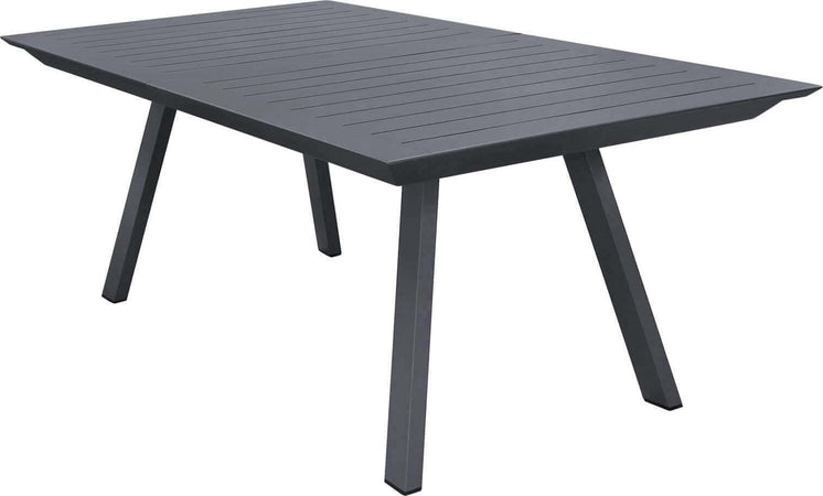 SPLENDOR---tavolo-da-giardino-allungabile-in-alluminio-200/300x111-Antracite-Milani-Home