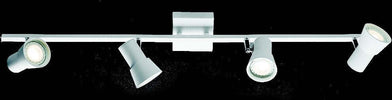 Spot-Illuminando-TORCIA-4-GU10-LED-spot-orientabili-moderno-metallo-moka-bianco-interno
