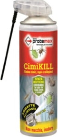 Spray Cimi kill per ragni cimici e millepiedi - 500 ml - Protemax Giardino e giardinaggio/Giardinaggio/Prodotti fitosanitari e pesticidi/Insetticidi/Insetticidi per ambienti/Vari insetti Eurocartuccia - Pavullo, Commerciovirtuoso.it
