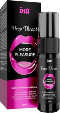 Spray per Sesso Orale gusto menta Intt Deep Throat More Pleasure Spray Alla Menta Per Sesso Orale 12 ml Salute e cura della persona/Igiene dentale/Rinfrescanti per l'alito/Spray Kondorama - Martinsicuro, Commerciovirtuoso.it