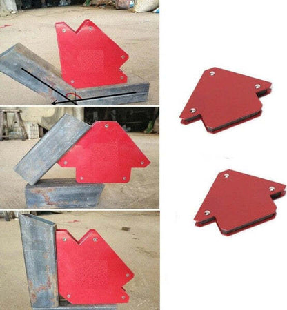 Squadra-Magnetica-Magnete-Per-Saldatura-Saldatrice-45°-90°-135°-25lb-12kg
