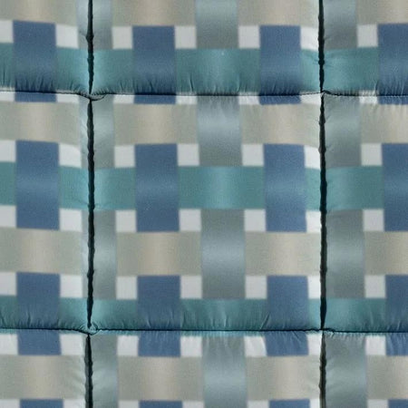 Trapunta singola invernale Caleffi art. River colore avio