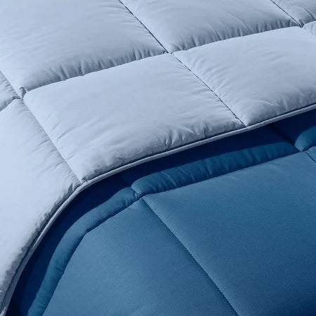 Trapunta singola invernale Caleffi art.Bicolor colore avio