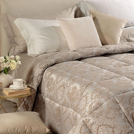 Trapunta matrimoniale invernale Caleffi art.Mida colore naturale