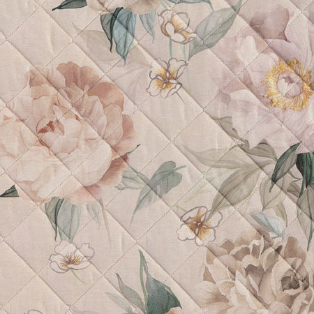 Copriletto trapuntato matrimoniale Caleffi art.Peonia Queen