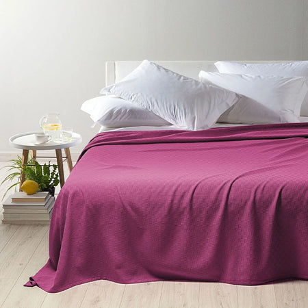 Copriletto piquet matrimoniale Caleffi art.Rodeo colore fuxia