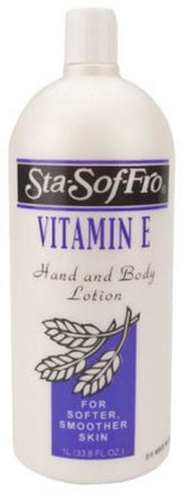 Sta-Sof-Fro Crema Corpo E Mani Vitamina E Emolliente Rivitalizzante 1 L per Pelli Più Morbide Texture Cremosa
