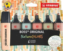 Stabilo Evidenziatore Boss Original Naturecolors, Astuccio Da 6, Sabbia/cenere/foglia Di Tè/terra Di Siena/verde Oliva/fava Di Cacao Cancelleria e prodotti per ufficio/Penne matite scrittura e correzione/Marcatori ed evidenziatori/Evidenziatori Cartoleria Deja Vu - Crotone, Commerciovirtuoso.it