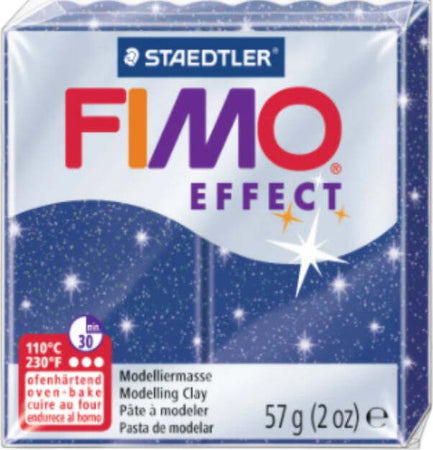 STAEDTLER---FIMO-EFFECT---PASTA-MODELLABILE-SINTETICA-56gr---COLORE-BLU-GLITTERATO-302