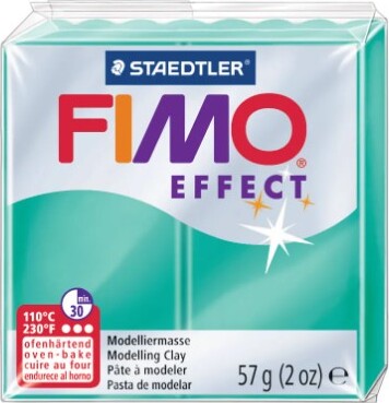 STAEDTLER---FIMO-EFFECT-SOFT---PASTA-MODELLABILE-SINTETICA-57gr---COLORE-VERDE-TRANSLUCIDO-504