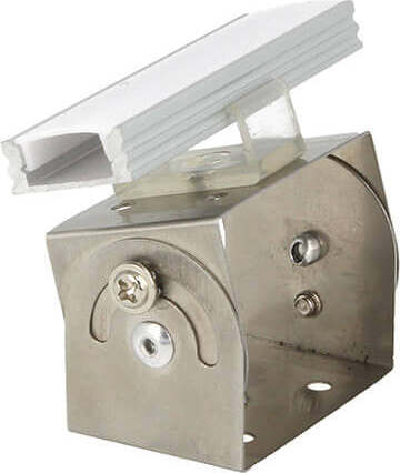 Staffa-Regolabile-Da-Soffitto-Muro-Parete-Sottopensile-Mensola-Per-Profili-Barra-Alluminio-Orientabile-a-180-gradi-Ledlux