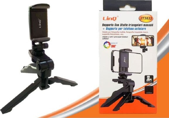 Staffa-Supporto-Base-Per-Smartphone-Rotante-A-360°-Con-Staffe-Triangolari-Jt3832