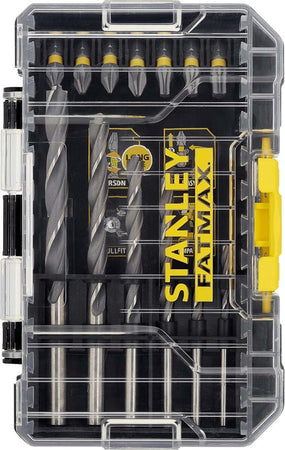 STANLEY---SET-19-PEZZI-PER-FORARE-ED-AVVITARE